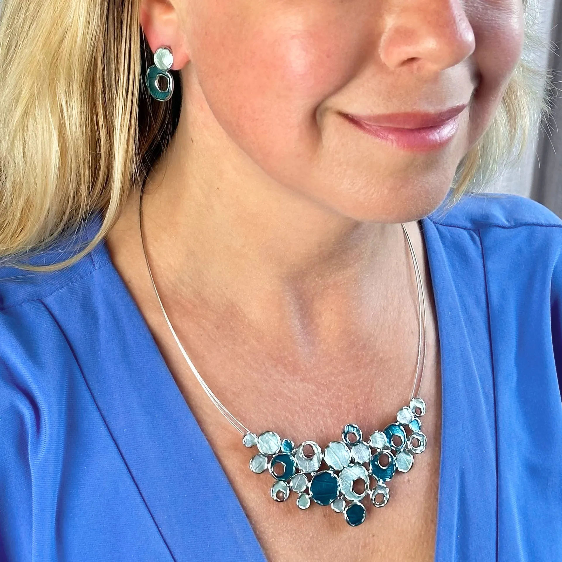Boho Style Bubble Necklace