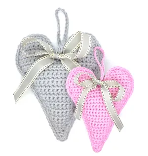 COTTON POD Classic Heart - Crochet Pattern (PDF download)