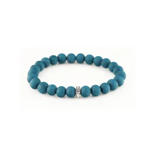 Teal Blue Stack Bracelet